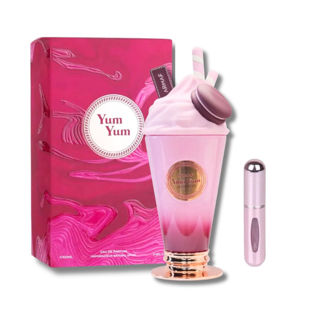 PERFUME YUM YUM EN CAJA+PERFUMERO